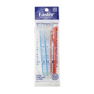 Faster Ball Pen CX445 0.5mm 3's+1 - 2 Blue 1 Black 1 Red