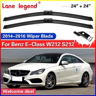 For Mercedes Benz E Class W212 S212 Front Wiper Blades 2014 2015 2016 E250 E300 E350 E400 E550 Winds