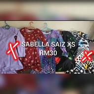 [Available] Baju Kurung Sabella Preloved