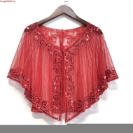 OKDSHOP Flapper Shawl Fashion 1920s Women Sequin Deco
