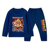 Baju Piyama Gambar Dragon Ball Stelan Panjang Anak Laki Laki Usia 1-10thun KS-684