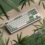 【JKDK】 bamboo forest keycaps cherry profile Dye-sublimation customized 68 84 87 96 104 keyboard keyc