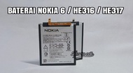 BATERAI BATTERY NOKIA 6 HE317 - TA1000 TA1003 ORI