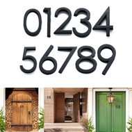 【BESTSHOPPING】3D House Number 3D Effect ABS Resin Corrosion Resistant Adhesive House Number
