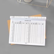 Kindergarten School Bus Follow Car Recording Book Elementary School Bus Follow Car Recording Sheet T