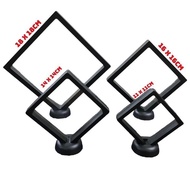 Coin Display Frame - TMT Collection - Size 9x9cm - Black, White - Coin Holder, Jewelry - Product0071