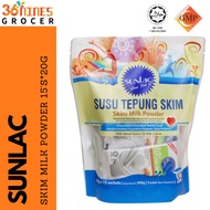 Sunlac Skim Milk Powder / Susu Tepung Skim 15's*20g