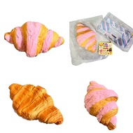 Croissant squishy iBloom slow bread strawberry Fragrant Snacks Toys Fast Delivery From Bangkok Thail