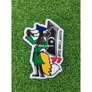 STICKER 71 SEVENT'Y ONE CLUB/SEVENTY ONE CLUB/EX5 CLUB TERENGGANU