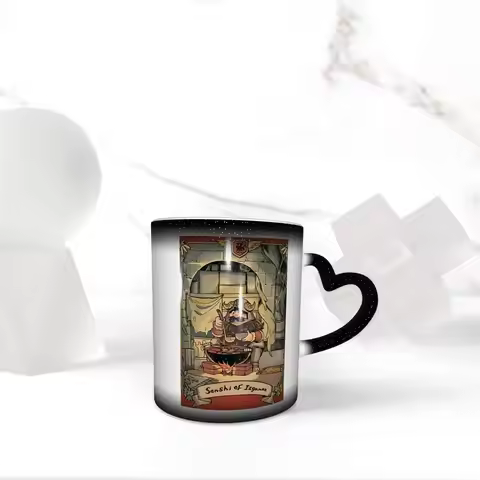 Dungeon Meshi Delicious In Dungeon Senshi Mug Funny Ceramic Coffee Cups Tea Mugs Milk Cup Drinkware 
