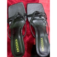 KASUT TUMIT TINGGI HITAM SIZE 38