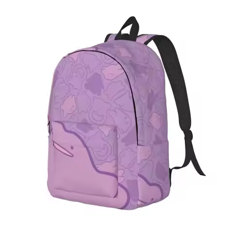 Ditto Face Ditto Fy Anything 16 Student Backpack School Bag Hiking Travel Daypack for Boys Girls Fas