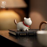Moji Ru Kiln Boutique Can Raise Household Tea Pet Creative Ornaments Kitten Cute Ornaments Ceramic T