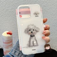 Graffiti Style Puppy Phone Case For OnePlus 13 12 11R 10R 10T Ace 5 3 2 Pro 2V Racing Cartoon Simple