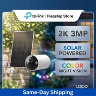 TP-Link Tapo C410 Kit C410 2K 3MP Wire Free Solar Panel Powered CCTV Battery Camera Color Night Visi