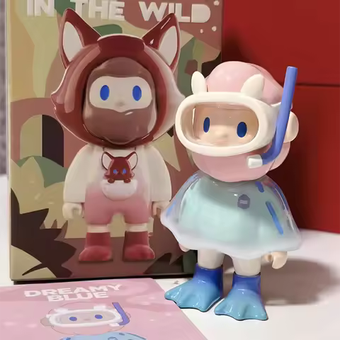 FARMER BOB 9 Generation Encounter In The Wild Series Action Figures Blind Box Toys Cartoon Tabletop 