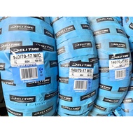 TAYAR INDONESIA BRAND DELI SLASH 140/70-17 TUBELESS TAHUN 2025 GRIP PADU GILA.(tahun2025)