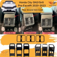 Rear Aircond Vent Protector Cover For Honda City GN2/GN5 Hatchback 2020-2023 Car Accessories