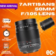 7Artisans 50mm F1.05 Manual Focus Full Frame Lens 13-Blade Bokeh for Canon RF Leica L Nikon Z Sony E