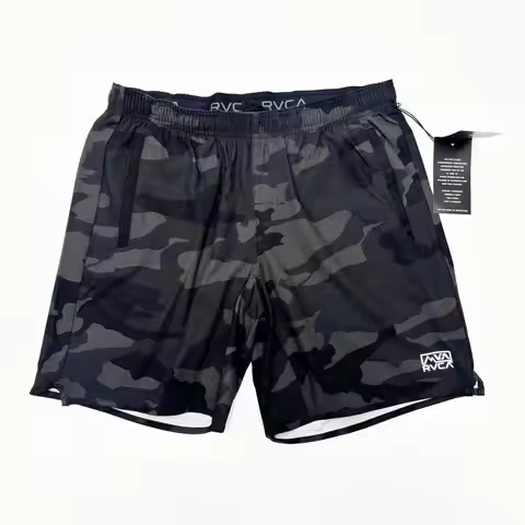 Original RVCA Men‘s BoardShorts Bermuda Yogger Stretch Beach Surf Pants Quick-dry Beach Surf Short d