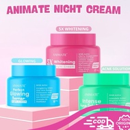 Animate Night Cream 10g - Whitening & Acne Solution
