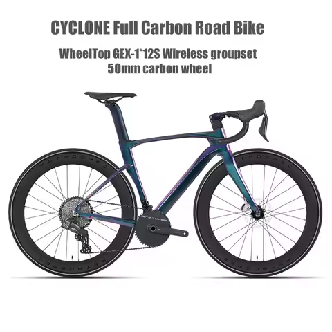 TWITTER Full Carbon Light Weight Wireless Road Bike With WheelTop Wireless Electronic GEX-12S Shifti