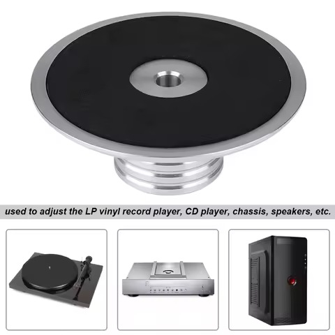Metal Stabilizer NEW Black Record Weight Clamp LP Vinyl Turntables Metal Disc Stabilizer Record Stab