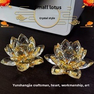 With Funeral Items Crystal Small Lotus Rebirth Flowers Accompanying Funeral Ornaments Urn Boxes Sacr