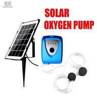 Fishing Dual Purpose Oxygen Pump Solar Aerator  Fish Breeding Oxygen Pump Fish Tank Aerator Air Pump