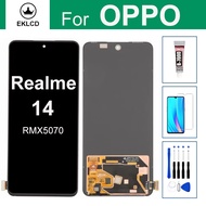 LCD Display For OPPO Realme 14 5G RMX5070 Touch Screen Digitizer Assembly Realme14 Replacement