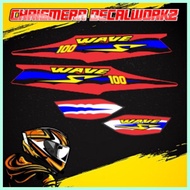 ◩ ❁ ♞wave 100 thai concept decals