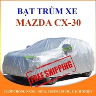 Mazda CX-30 5-seat Car Cover Thick 3-Layer Sun and Rain Protection Waterproof Insulation Car Cover (