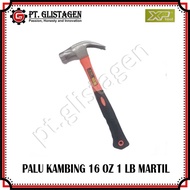 Goat Hammer 16 OZ 1 LB Hammer Claw Hammer Fiber Rubber Handle