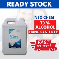 Hand Sanitizer Isopropyl Alcohol (IPA) 70% 5000ml  (5L) / Rubbing Alcohol / Disinfectant Alcohol / H