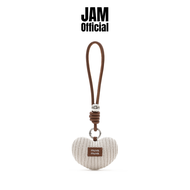 JAM | MUVA - Knitted Heart Charm - ชาร์มผูกตกแต่งกระเป๋า
