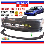 Honda Civic EK EK 96 Front Skirt // Bodykit PP depan Skirt Lip EK96 EK4 SO3 SO4