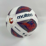 ลูกฟุตบอล ลูกบอล Molten F5A5000-TL1 เบอร์5 ลูกฟุตบอลหนัง PU ชนิดพิเศษ ของแท้ 100% รุ่น Official Match Ball ใช้แข่งเกมส์ไทยลีค As the Picture One