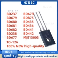10PCS 100% NEW high-quality BD237 BD679 BD680 BD681 BD682 BD238 BD677 BD678 BD875 BD435 BD436 BD441 