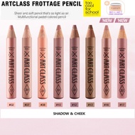 [Too cool for school] Artclass Frottage Pencil 1.1g - SHADOW & CHEEK Line 8 color (Official Authenti