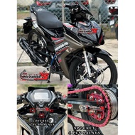 SALAYA 🇻🇳 Y16ZR Screw Skru Complete Set Screw Engine Exhaust Visor Coverset Mudguard Y16 Skru Brake 