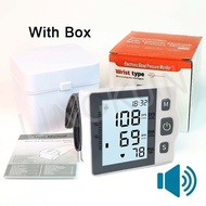 English Voice BP Sphygmomanometer LCD Display Tonometer Tensiometer Digital Blood Pressure Monitors 