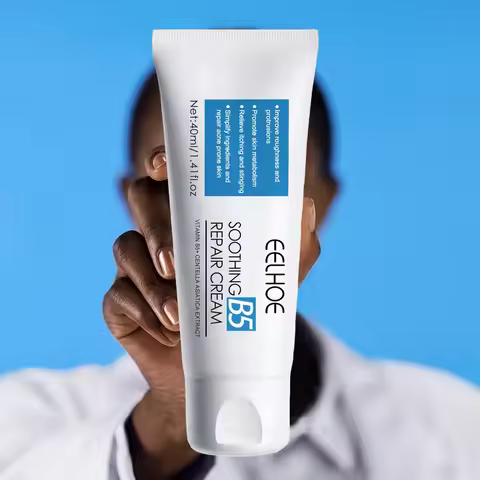 EELHOE Repair Cream B5 40ml Moisturizer Repair Cream Soothes Redness Itching Nourishes Improve Repai