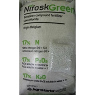 ( 25 KG ) Baja Nifosk Green (Kuda Merah) 17:17:17: SUBUR ( REPACK )
