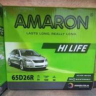 NS70 / NS70L MF AMARON HI LIFE Battery Car Battery Bateri Kereta 汽车电池