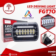 TYTO FGT70 Headlamp H4 H6 7inch Box DRL Yellow White 35watt