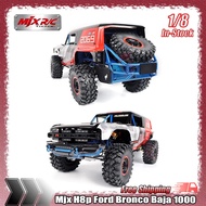 New In Stock Mjx 1:8 Scale H8p Ford Bronco Baja 1000 Remote Control Rc Off-Road Climbing Vehicle Mod