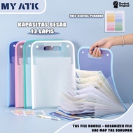FREE STICKERS File bag handle/ Organizer file bag/ Folder document bag