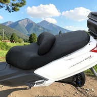 for SYM MAXSYM 400i Motorcycle Seat Cushion Cover Net 3D Mesh Protector Insulation Cushion Cover MAX