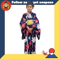 ALICE MAGIC Yukata Kids Yukata Heiko Obi Set Girls