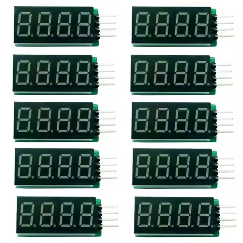 10pcs 4 Digital I2C Digital Tube Display Module AIP650 TM1650 LED Driver for Arduino Ethernet Mega25